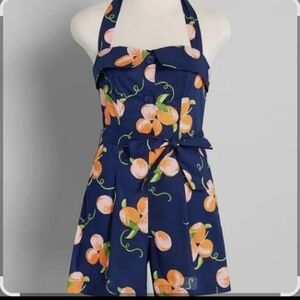 Modcloth Peaches Romper